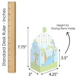 Big Dot Of Happiness Baby Boy Dinosaur - Treat Box Party Favors - Baby Shower Or Birthday Party Goodie Gable Boxes - Set Of 12 -Anagram Shop GUEST a1d0c838 8426 4026 bb88 e3a476d7ab77