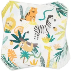 Blue Panda 144 Piece Jungle Safari Theme Birthday Party Decorations, Zoo Animal Dinnerware Plates, Napkins, Cups, And Cutlery 9 Blue Panda 144 Piece Jungle Safari Theme Birthday Party Decorations, Zoo Animal Dinnerware Plates, Napkins, Cups, And Cutlery -Anagram Shop GUEST a2e2d8fc 1195 48c6 9404 0404aa204f9a