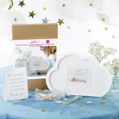 Kate Aspen Baby Shower Guest Book Alternative - Cloud Frame | 22122NA -Anagram Shop GUEST a33d7972 6824 4036 9db3 bbef5b0767ef