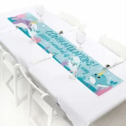 Big Dot Of Happiness Narwhal Girl - Under The Sea Baby Shower Or Birthday Party Decorations Party Banner -Anagram Shop GUEST a38c3f38 62a9 409f ad40 ff989da3f3e2
