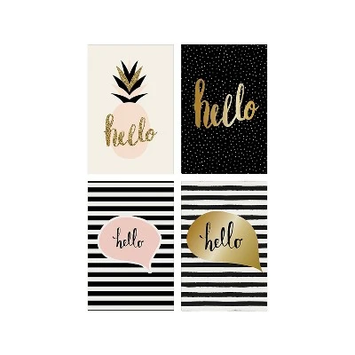 Better Office Hello Cards With Envelopes 6" X 4" Assorted Colors 100/Pack (64561) 1 Better Office Hello Cards With Envelopes 6" X 4" Assorted Colors 100/Pack (64561)