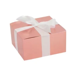 Stockroom Plus 10 Pack Rose Gold Gift Boxes With Lids, Ribbon & Greeting Cards For Birthday & Christmas Present, 8x8x4 In -Anagram Shop GUEST a562a30a 958a 4fc4 9f3b a3aa63147310