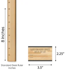 Big Dot Of Happiness Bump, Set, Spike - Volleyball - How Many Candies Baby Shower Or Birthday Party Game - 1 Stand And 40 Cards - Candy Guessing Game -Anagram Shop GUEST a5b45636 0f4d 425a 9f93 71db769b884d