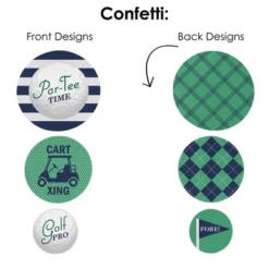 Big Dot Of Happiness Par-Tee Time - Golf - Birthday Or Retirement Party Decor And Confetti - Terrific Table Centerpiece Kit - Set Of 30 -Anagram Shop GUEST a5dcb87c aa7d 4d79 b8c0 1b9312fed082