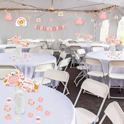 Big Dot Of Happiness Girl Little Pumpkin - Fall Birthday Party Or Baby Shower Supplies Decoration Kit - Decor Galore Party Pack - 51 Pieces 2 Big Dot Of Happiness Girl Little Pumpkin - Fall Birthday Party Or Baby Shower Supplies Decoration Kit - Decor Galore Party Pack - 51 Pieces - Image 2