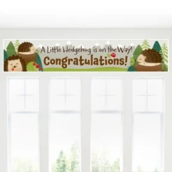 Big Dot Of Happiness Forest Hedgehogs - Woodland Baby Shower Decorations Party Banner -Anagram Shop GUEST a7001612 390a 493b a6c1 1008e2e1640f