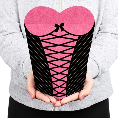 Big Dot Of Happiness Girls Night Out - Bachelorette Party Lingerie Favors - Gift Heart Shaped Favor Boxes For Women - Set Of 12 3 Big Dot Of Happiness Girls Night Out - Bachelorette Party Lingerie Favors - Gift Heart Shaped Favor Boxes For Women - Set Of 12 - Image 3