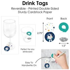 Big Dot Of Happiness Blast Off To Outer Space - Rocket Ship Baby Shower Or Birthday Party Paper Charger & Table Decorations Chargerific Kit For 8 9 Big Dot Of Happiness Blast Off To Outer Space - Rocket Ship Baby Shower Or Birthday Party Paper Charger & Table Decorations Chargerific Kit For 8 -Anagram Shop GUEST a8cd6f9c 33f1 4001 973c 5f452c480737