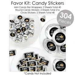 Big Dot Of Happiness 1st Birthday Little Mr. Onederful - Boy First Birthday Party Supplies - Banner Decoration Kit - Fundle Bundle -Anagram Shop GUEST a983adab a8cf 4db3 a850 09855e69b528