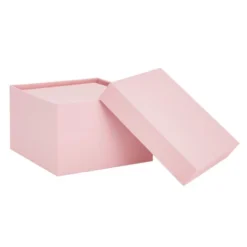 Stockroom Plus 4 Pack Square Nesting Gift Boxes, Decorative Boxes With Lids In 4 Assorted Sizes For Wedding, Bridal Shower, Baby Shower, Pink -Anagram Shop GUEST a984b9fc b52f 46d2 8f0a e9237cd0e5bf