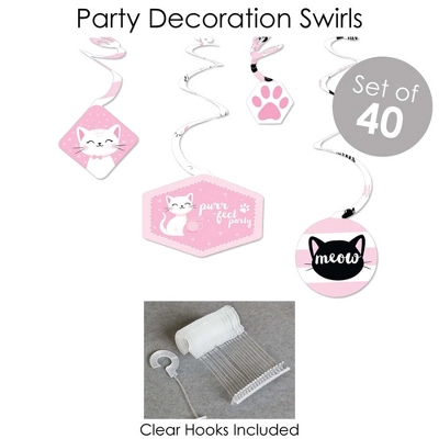 Big Dot Of Happiness Purr-fect Kitty Cat - Kitten Meow Baby Shower Or Birthday Party Supplies - Banner Decoration Kit - Fundle Bundle 3 Big Dot Of Happiness Purr-fect Kitty Cat - Kitten Meow Baby Shower Or Birthday Party Supplies - Banner Decoration Kit - Fundle Bundle - Image 3