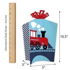 Big Dot Of Happiness Railroad Party Crossing - Steam Train Birthday Party Or Baby Shower Decor And Confetti - Terrific Table Centerpiece Kit - 30 Ct 10 Big Dot Of Happiness Railroad Party Crossing - Steam Train Birthday Party Or Baby Shower Decor And Confetti - Terrific Table Centerpiece Kit - 30 Ct -Anagram Shop GUEST aa1785ea fe5d 42e5 a3b3 fe664666a455
