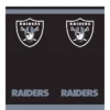 NFL 3ct Las Vegas Raiders Football Reusable Tablecloth