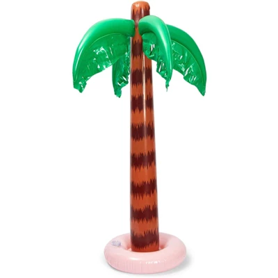 Blue Panda 3 Pack Inflatable Tropical Theme Party Decorations Palm Tree, Pool Floats Toys, For Hawaiian Tropical Birthday Party Supplies, 35 In 2 Blue Panda 3 Pack Inflatable Tropical Theme Party Decorations Palm Tree, Pool Floats Toys, For Hawaiian Tropical Birthday Party Supplies, 35 In - Image 2