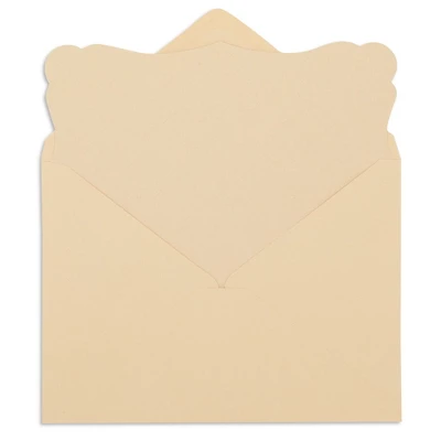 Paper Junkie 50 Pack Cards And Envelopes, 5x7 Inches For Wedding, Birthday, Baby Shower Invitations (Blank Inside, Brown Kraft Paper) 6 Paper Junkie 50 Pack Cards And Envelopes, 5x7 Inches For Wedding, Birthday, Baby Shower Invitations (Blank Inside, Brown Kraft Paper) - Image 6