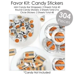 Big Dot Of Happiness Nothin' But Net - Basketball - Baby Shower Or Birthday Party Supplies - Banner Decoration Kit - Fundle Bundle -Anagram Shop GUEST ab01d95d b12d 43b0 8d1d 9d56333104bf