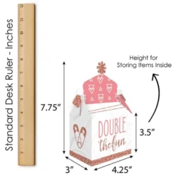 Big Dot Of Happiness It's Twin Girls - Treat Box Party Favors - Pink And Rose Gold Twins Baby Shower Goodie Gable Boxes - Set Of 12 10 Big Dot Of Happiness It's Twin Girls - Treat Box Party Favors - Pink And Rose Gold Twins Baby Shower Goodie Gable Boxes - Set Of 12 -Anagram Shop GUEST abbe7be8 c7a2 48d3 86f2 3a2764cd297f