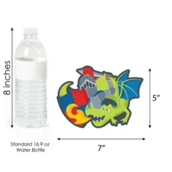 Big Dot Of Happiness Calling All Knights And Dragons - Decorations DIY Medieval Party Or Birthday Party Essentials - Set Of 20 -Anagram Shop GUEST ad19a866 b170 46f9 b140 913442999140