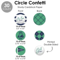 Big Dot Of Happiness Par-Tee Time - Golf - Birthday Or Retirement Party Supplies Decoration Kit - Decor Galore Party Pack - 51 Pieces 11 Big Dot Of Happiness Par-Tee Time - Golf - Birthday Or Retirement Party Supplies Decoration Kit - Decor Galore Party Pack - 51 Pieces -Anagram Shop GUEST ad4eeb33 0965 4bee a718 2d87e6956a47