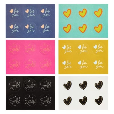 Sustainable Greetings 72 Pack Mini Note Cards With Envelopes And Stickers, All Occasions Greeting Cards For Flower Bouquets, 24 Designs, 2.5 X 2.5 In 7 Sustainable Greetings 72 Pack Mini Note Cards With Envelopes And Stickers, All Occasions Greeting Cards For Flower Bouquets, 24 Designs, 2.5 X 2.5 In - Image 7