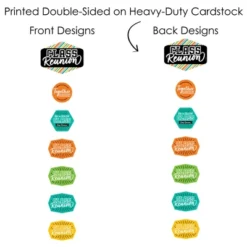 Big Dot Of Happiness Still Got Class - High School Reunion Party Centerpiece Sticks - Showstopper Table Toppers - 35 Pieces 10 Big Dot Of Happiness Still Got Class - High School Reunion Party Centerpiece Sticks - Showstopper Table Toppers - 35 Pieces -Anagram Shop GUEST ad66b0fd c20e 42be 91a7 2f19f2e46805