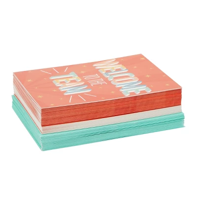 Pipilo Press 36 Pack Welcome To The Team Greeting Cards With Envelopes, Employee Appreciation, 5x7 In 4 Pipilo Press 36 Pack Welcome To The Team Greeting Cards With Envelopes, Employee Appreciation, 5x7 In - Image 4