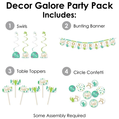 Big Dot Of Happiness Final Fiesta - Last Fiesta Bachelorette Party Supplies Decoration Kit - Decor Galore Party Pack - 51 Pieces 1 Big Dot Of Happiness Final Fiesta - Last Fiesta Bachelorette Party Supplies Decoration Kit - Decor Galore Party Pack - 51 Pieces