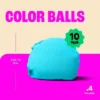 Chameleon Colors Bachelor Party Color Powder Kit, 5 Blue And 5 Black Color Balls, Unique Bachelor Party Games, Comes With Instructions