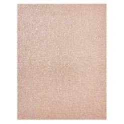 Bright Creations 24 Sheets Rose Gold Glitter Cardstock Paper For Scrapbooking, Wedding Invitations, Cake Toppers, 280gsm, 8.5 X 11 In -Anagram Shop GUEST b2132cf3 2177 4e5f 951b 6dc673631b71