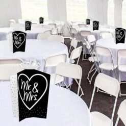 Big Dot Of Happiness Mr. And Mrs. - Table Decorations - Black And White Wedding Or Bridal Shower Fold And Flare Centerpieces - 10 Count 7 Big Dot Of Happiness Mr. And Mrs. - Table Decorations - Black And White Wedding Or Bridal Shower Fold And Flare Centerpieces - 10 Count -Anagram Shop GUEST b37e1eaf 3f68 4127 9df3 616e8941bd26