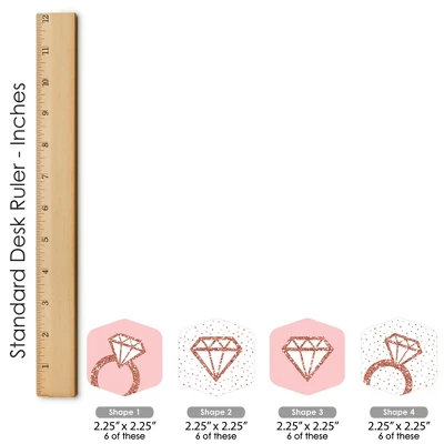 Big Dot Of Happiness Bride Squad - Rose Gold Bridal Shower Or Bachelorette Party Scavenger Hunt - 1 Stand And 48 Game Pieces - Hide And Find Game 6 Big Dot Of Happiness Bride Squad - Rose Gold Bridal Shower Or Bachelorette Party Scavenger Hunt - 1 Stand And 48 Game Pieces - Hide And Find Game - Image 6