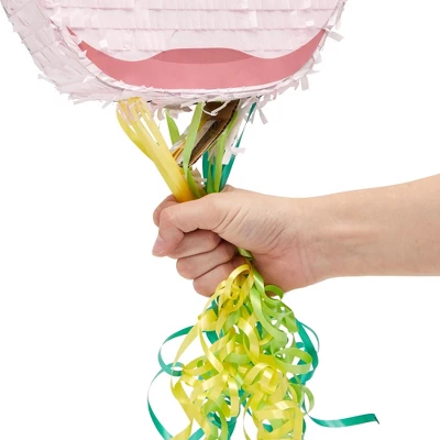 Blue Panda Pull String Cow Pinata For Farm Birthday Party Decorations, Baby Shower, Small, 16.5 X 13 X 3 In 2 Blue Panda Pull String Cow Pinata For Farm Birthday Party Decorations, Baby Shower, Small, 16.5 X 13 X 3 In - Image 2