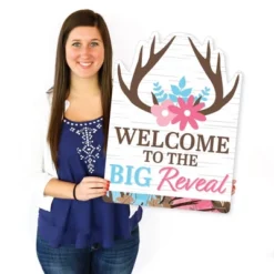 Big Dot Of Happiness Buck Or Doe - Party Decorations - Hunting Gender Reveal Party Welcome Yard Sign -Anagram Shop GUEST b550b7eb 6bc5 402c ab17 1e7ae0649e4f