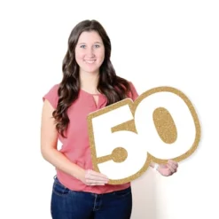 Big Dot Of Happiness We Still Do - 50th Wedding Anniversary - Guest Book Sign - Anniversary Party Guestbook Alternative - Signature Mat -Anagram Shop GUEST b62c4755 f5f3 48b7 ad16 f447fbb61f8f