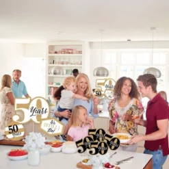 Big Dot Of Happiness We Still Do - 50th Wedding Anniversary - Anniversary Party Centerpiece Sticks - Showstopper Table Toppers - 35 Pieces -Anagram Shop GUEST b73f6716 312d 4fdf b9c7 b05d462cb615