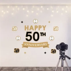 Big Dot Of Happiness We Still Do - 50th Wedding Anniversary - Peel And Stick Anniversary Party Decoration - Wall Decals Backdrop 7 Big Dot Of Happiness We Still Do - 50th Wedding Anniversary - Peel And Stick Anniversary Party Decoration - Wall Decals Backdrop -Anagram Shop GUEST b75c4df9 e33f 415e 9b96 c8cc76f5b272