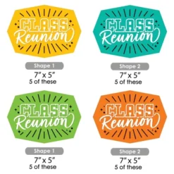 Big Dot Of Happiness Still Got Class - Decorations DIY High School Reunion Party Essentials - Set Of 20 -Anagram Shop GUEST b7db68f2 5ac5 49d7 ada2 690357748115