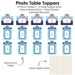 Big Dot Of Happiness Taking Flight - Airplane - Vintage Plane Birthday Party Picture Centerpiece Sticks - Photo Table Toppers - 15 Pieces 7 Big Dot Of Happiness Taking Flight - Airplane - Vintage Plane Birthday Party Picture Centerpiece Sticks - Photo Table Toppers - 15 Pieces -Anagram Shop GUEST b7fd0f5e 37b1 4185 852f adb59b3ce102