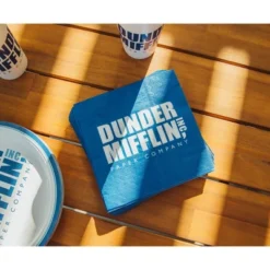 Silver Buffalo The Office Dunder Mifflin 60-Piece Disposable Paper Party Set -Anagram Shop GUEST b845121d dbb2 41bd bd60 8db32c25dcce