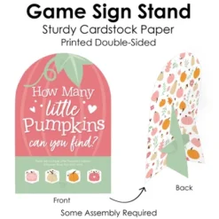 Big Dot Of Happiness Girl Little Pumpkin - Fall Birthday Party Or Baby Shower Scavenger Hunt - 1 Stand And 48 Game Pieces - Hide And Find Game -Anagram Shop GUEST bb5a9191 d498 4520 adfd aad33d742621