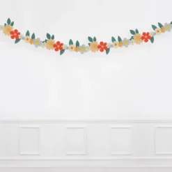 Meri-Meri Meri Meri Felt Flower Garland (Pack Of 1) -Anagram Shop GUEST bc59fed9 0bf1 4ebc 83b5 2fe43f47ebbf