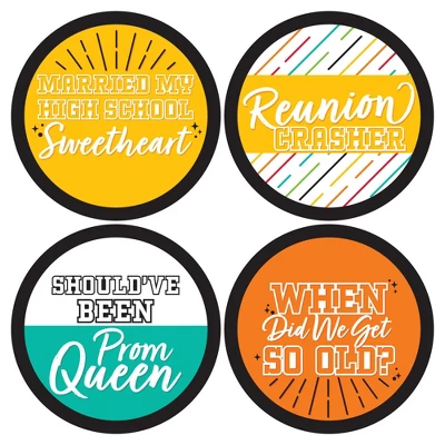 Big Dot Of Happiness Still Got Class - High School Reunion Party Funny Name Tags - Party Badges Sticker Set Of 12 3 Big Dot Of Happiness Still Got Class - High School Reunion Party Funny Name Tags - Party Badges Sticker Set Of 12 - Image 3