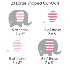 Big Dot Of Happiness Pink Elephant - Girl Baby Shower Or Birthday Party DIY Decorations - Clothespin Garland Banner - 44 Pieces 9 Big Dot Of Happiness Pink Elephant - Girl Baby Shower Or Birthday Party DIY Decorations - Clothespin Garland Banner - 44 Pieces -Anagram Shop GUEST bee5a91d 6d3e 4507 b35d 3e2ec85935a6