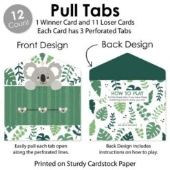 Big Dot Of Happiness Koala Cutie - Bear Birthday Party And Baby Shower Game Pickle Cards - Pull Tabs 3-in-a-Row - Set Of 12 6 Big Dot Of Happiness Koala Cutie - Bear Birthday Party And Baby Shower Game Pickle Cards - Pull Tabs 3-in-a-Row - Set Of 12 -Anagram Shop GUEST c02c35b1 7eea 4a83 9a79 9954a63a8954