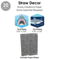 Big Dot Of Happiness Shark Zone - Jawsome Shark Party Or Birthday Party Favors And Cupcake Kit - Fabulous Favor Party Pack - 100 Pieces 11 Big Dot Of Happiness Shark Zone - Jawsome Shark Party Or Birthday Party Favors And Cupcake Kit - Fabulous Favor Party Pack - 100 Pieces -Anagram Shop GUEST c2a1fa1e 159b 4202 82d8 cb6a221731c5