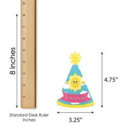 Big Dot Of Happiness You Are My Sunshine - Mini Cone Baby Shower Or Birthday Party Hats - Small Little Party Hats - Set Of 8 -Anagram Shop GUEST c37e52c1 6edb 47e2 9280 a70fd625a3ac