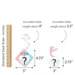 Big Dot Of Happiness Baby Gender Reveal - Team Boy Or Girl Party Hanging Decor - Party Decoration Swirls - Set Of 40 11 Big Dot Of Happiness Baby Gender Reveal - Team Boy Or Girl Party Hanging Decor - Party Decoration Swirls - Set Of 40 -Anagram Shop GUEST c3f6e3d0 c78c 4af1 83ac eca746cae678