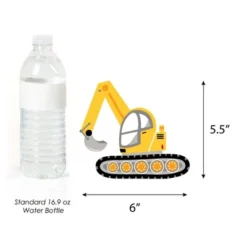 Big Dot Of Happiness Dig It - Construction Party Zone - Dump Truck Bulldozer Excavator Decor DIY Baby Shower Or Birthday Party Essentials - Set Of 20 -Anagram Shop GUEST c5446464 04e5 4b33 9c77 75bb11735c2e