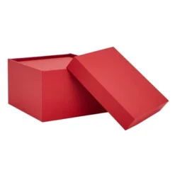 Stockroom Plus 4 Pack Square Nesting Gift Boxes, Decorative Boxes With Lids In 4 Assorted Sizes For Wedding, Bridal Shower, Baby Shower, Red -Anagram Shop GUEST c57654cb 4fca 4418 bcd6 597fd30259d9
