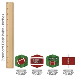 Big Dot Of Happiness End Zone - Football - Baby Shower Or Birthday Party Scavenger Hunt - 1 Stand And 48 Game Pieces - Hide And Find Game -Anagram Shop GUEST c95e8cd0 0702 478c aa95 fb7f4e13dee9